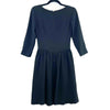 Prada - Black Cady Empire Waist Dress - Pleated - New With Tags - Size US 0