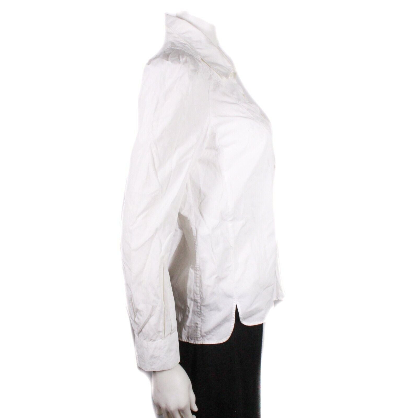 Louis Vuitton Womens Shirts & Blouses, White, 36 (Stock Check Required)