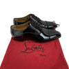 Christian Louboutin - Greggo Flat Patent Tuxedo Shoe -Size 42 US 9 New w/ Box