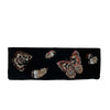CHANEL - NEW 2015 Velvet Embellished Butterfly Minaudiere Black CC Clutch