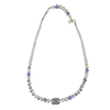CHANEL - 19C - 2019 Cruise - La Pausa Glass Pearl CC Long - White Blue Necklace