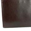 Maison Martin Margiela - Burgundy Leather Icons Shopping Tote / Clutch