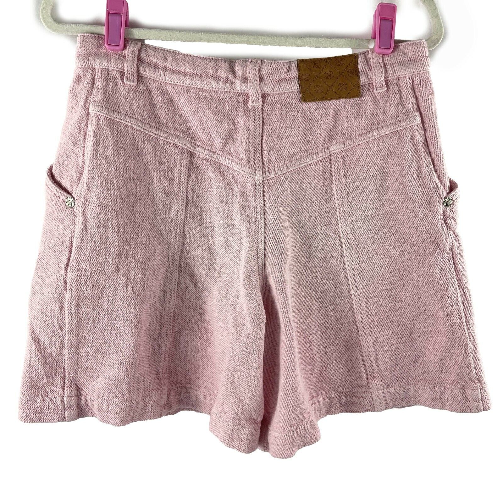 Shorts Chanel Pink size 36 FR in Cotton  23996280