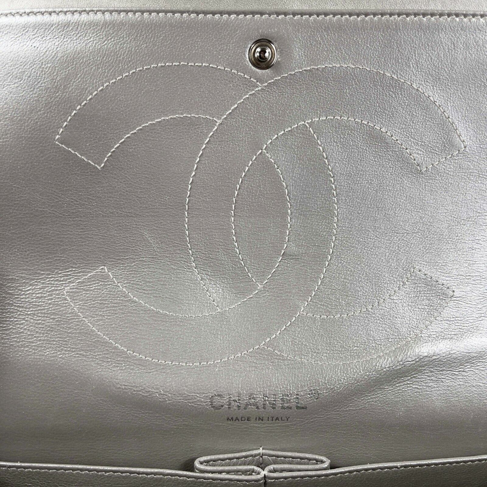 CHANEL - Metallic Calfskin Quilted 2.55 Reissue 227 Double Flap
