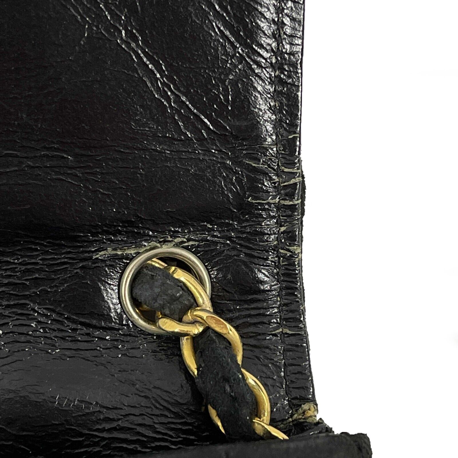 CHANEL - Vintage Suede Medium Flap Bag Chain CC Turnlock Crossbody -  BougieHabit