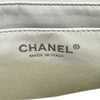 Chanel - Classic Flap - Ecru / Silver Tone CC Turnlock Crossbody / Shoulder Bag