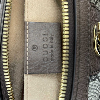 Gucci GG Supreme Monogram Web Small Ophidia Boston Bag - Top Handle / Crossbody