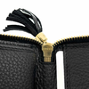Gucci - Soho Zip-Around Wallet Interlocking G Logo Black Wallet