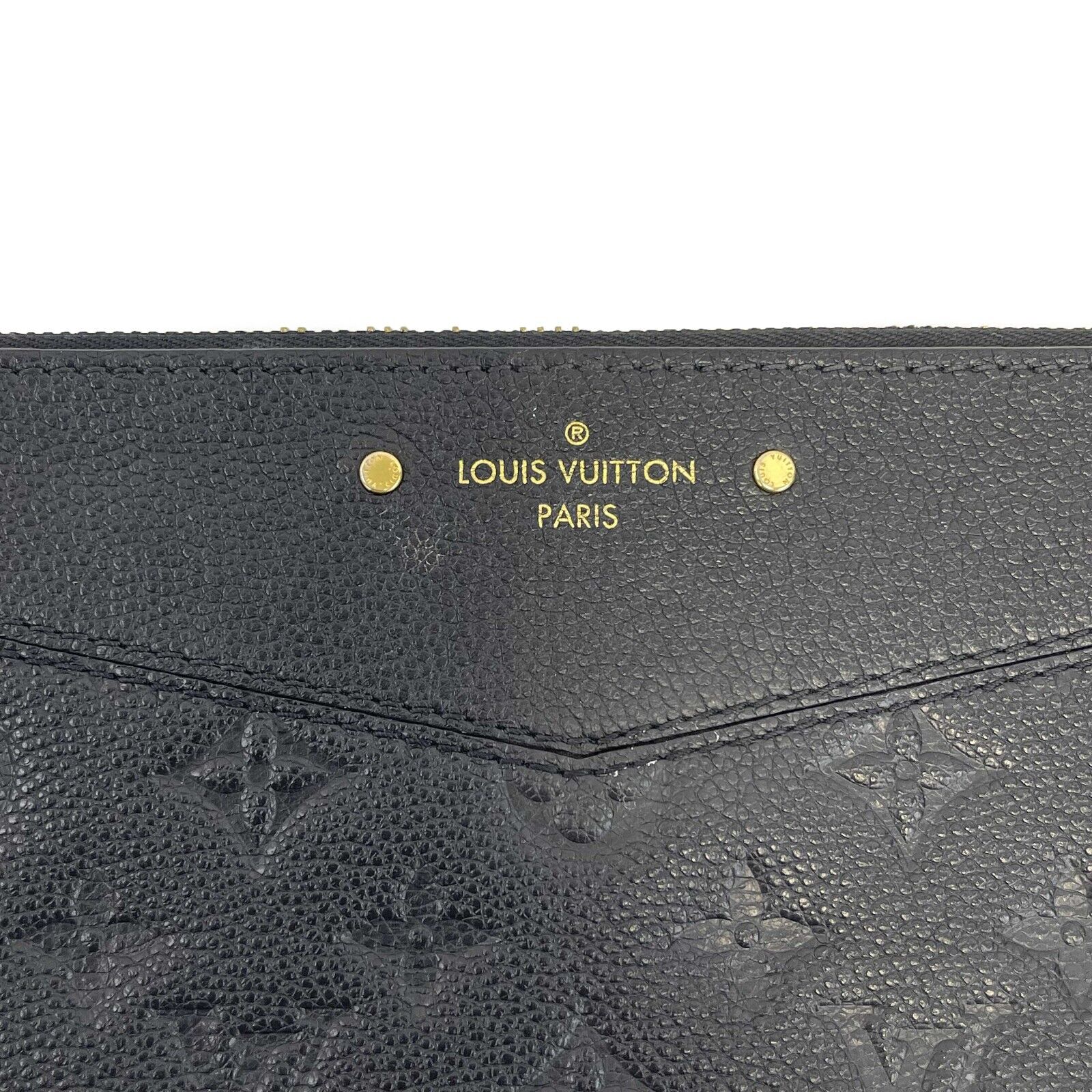 Louis Vuitton Daily Pouch Black Monogram Empreinte