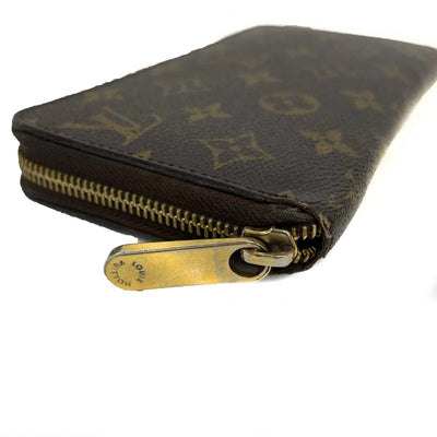 Louis Vuitton - Zippy Wallet - Brown Monogram - Gold Hardware