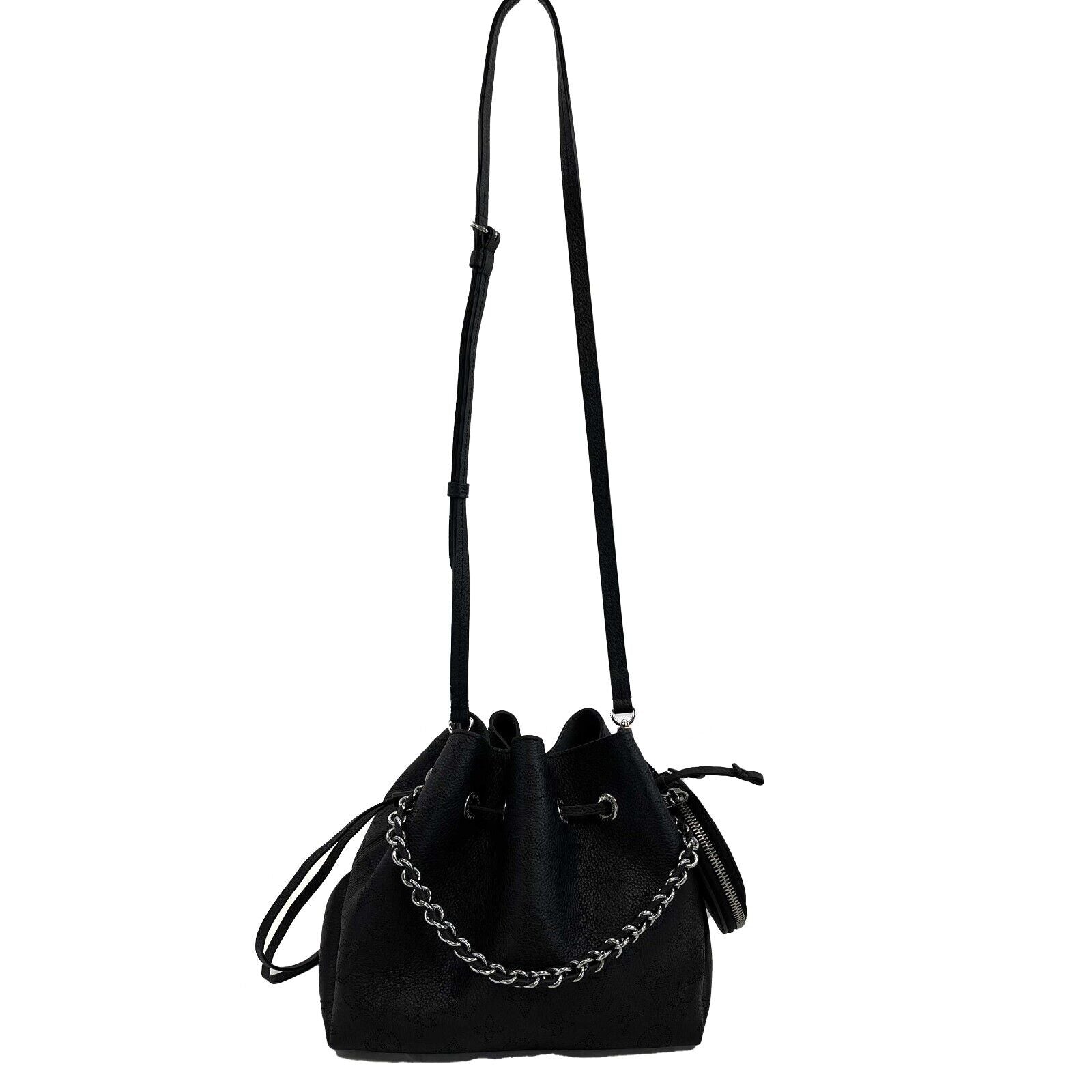 Louis Vuitton Black Mahina Leather Solar GM Bag ref.392046 - Joli