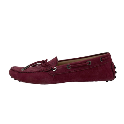 Tod's - Leather Gommino Driving Loafers - Violet - 37.5- US 7.5