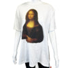 OFF-WHITE Virgil Abloh - New w/ Tags - Blurred Mona Lisa Print - White - L -T op