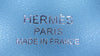 Hermes - New - Kelly Cut Clutch 2016 - Blue Attol - Top Handle