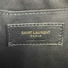 Saint Laurent - Black Raffia Paneled Lou Medium Camera Bag / Crossbody