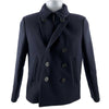Christian Dior - Pristine - Solid Button Wool Peacoat - Navy - 36 - US 4 - Jacke