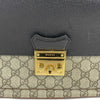 Gucci - Padlock Mini Monogram Brown Top Handle - Crossbody / Shoulder Bag