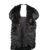 Marni - Black Fox Fur Stole Scarf - One Size