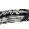 HERMES - Mors a Jouets Chemise Marine Twilly - White / Navy - Scarf - OS
