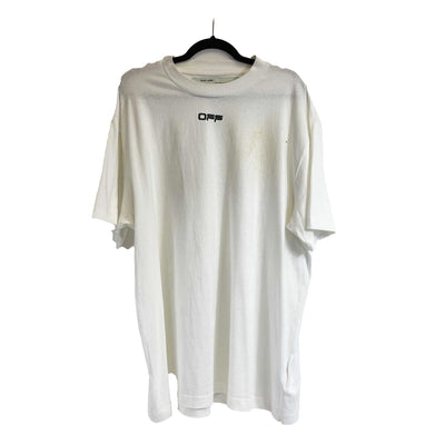 Off-White - Airport Tape S/S T-Shirt - White - Size M