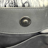 CHANEL - Vinyl Quilted Funny Tweed Tote Grey Silver Patchwork Shoulder Bag
