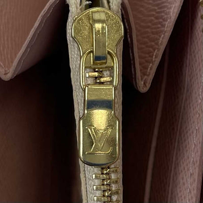 Louis Vuitton - Beige Zippy Wallet Damier Azur N41669 - Beige Damier Azur
