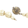 CHANEL - Vintage 1981 Pearl Single Strand Necklace - Creme / Gold - Broken Clasp