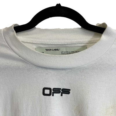 Off-White - Airport Tape S/S T-Shirt - White - Size M