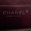 CHANEL Mini CC Propellor Square Flap Silver Leather Flap Bag Crossbody / Clutch