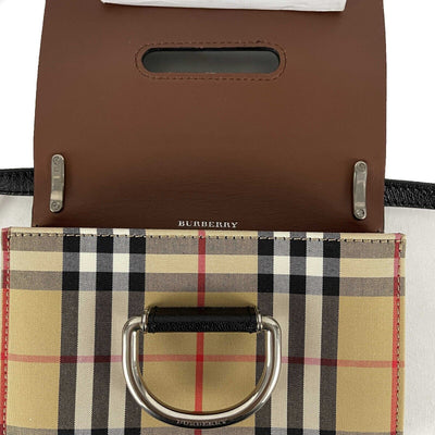Burberry - Small Vintage Check and Leather D-Ring - Crossbody
