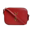 Saint Laurent - Grain de Poudre Classic Monogram Small Red Camera Bag Crossbody