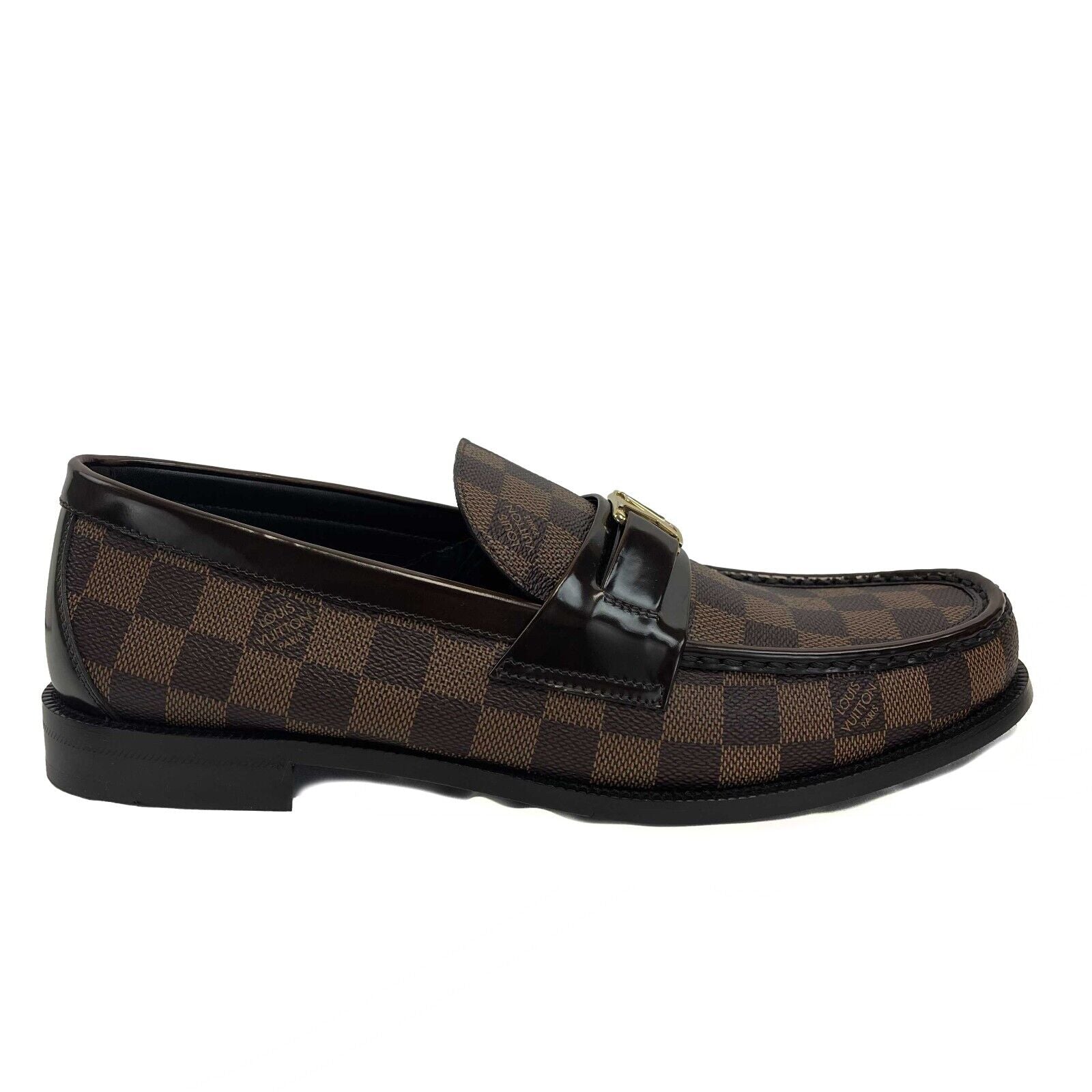 Authentic New Louis Vuitton Major Brown Epi Leather Loafer,LV10/US11