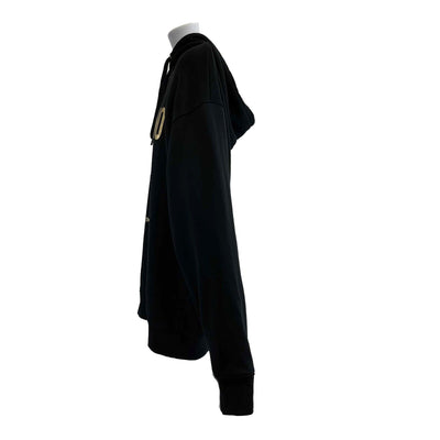 Moschino - Moschino Couture ZA1731 Black / Gold Hoodie - US 40 /EU 50