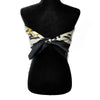 Hermès - 'Brides de Gala' Equestrian Silk - Black, White, Gold, Silver - OS