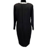 CHANEL - Vintage Satin Layer Trim Bow Shift Wool Dress - Black - FR 40 / US 8