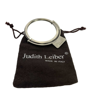 Judith Leiber - Push Lock Crystal Minaudiere Top Handl Clutch w/ Mirror & Comb