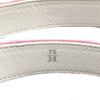 Chanel - 2004 Cruise Ivory and Grosgrain Belt - White / Pink / Green - 75/30