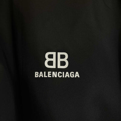 Balenciaga - Men's Runway BB Logo Bicolour Oversized Nylon Jacket - Size 46
