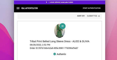 Alice + Olivia - New w/ Tags - Rowen Mystic Ikat Tribal Midi - XS - Dress