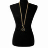 CHANEL - Vintage Chain Link CC Magnifying Glass Loupe Pendant Necklace