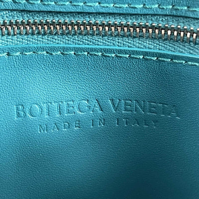 Bottega Veneta - New - Blaster ( Teal) Padded Cassette Leather Crossbody