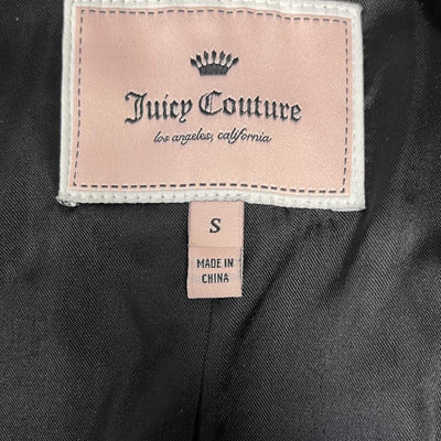 Juicy Couture - Black Sequins Cropped Jacket - Black - Small - Jacket