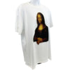 OFF-WHITE Virgil Abloh - New w/ Tags - Blurred Mona Lisa Print - White - L -T op
