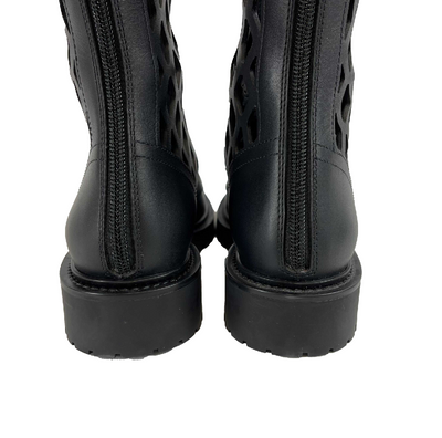 Christian Dior - D-Trap Black High Boots in Matt Calfskin 35.5 US 5.5 BRAND NEW