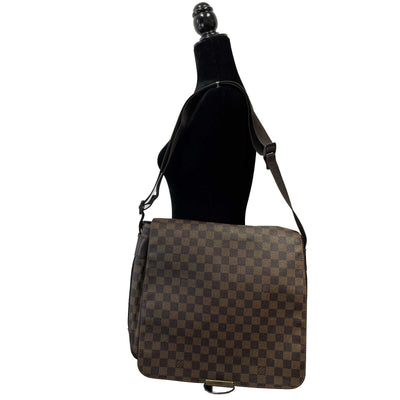 Louis Vuitton - Bastille Messenger Bag Brown Damier Damier Ebene Crossbody