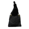Prada - Excellent - Vitello Phenix Logo Embossed Hobo Bag / Shoulder Bag