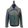 CHANEL - 00A Vintage 2000 Quilted Puffer Ski Green Coat Jacket - 36 US 4