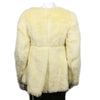 Marni - New w/ Tags - Yellow Plush Alpaca Fur Zip Coat - Size 38/ XS