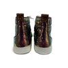 Christian Louboutin - Flat Iridescent Sequin Paillett High Top Sneaker 41 US 8