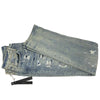 Amiri - New - Indigo Boro Repair Jeans - Distressed Blue - 32 - Pants